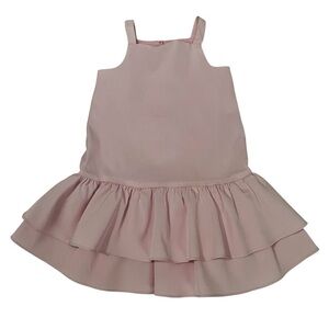 Crewcuts Pink Layered Kids Formal Dress